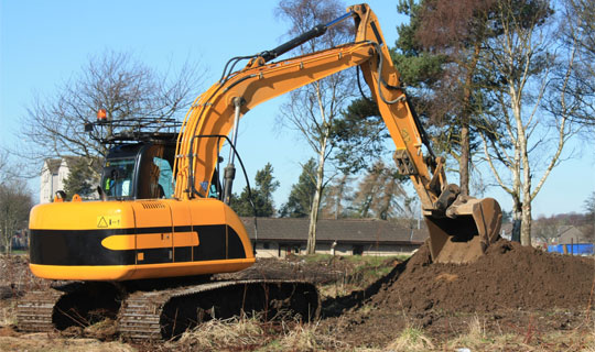 360° Excavator Digger Training