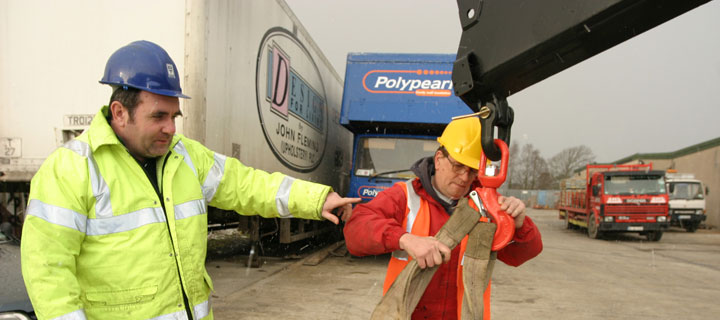 Lorry Mounted Crane Training with Industrial Transport Training